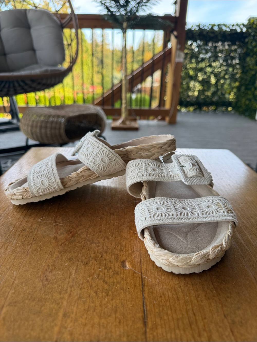 Desigual | Aries Crochet Flat Sandals